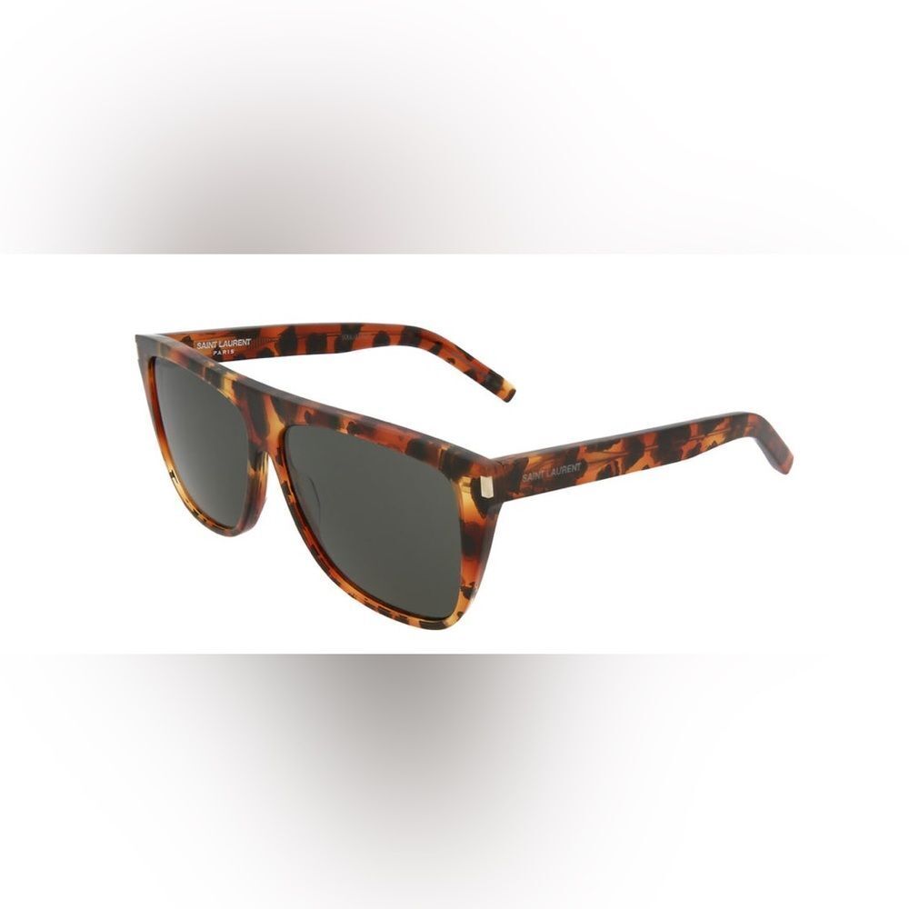 Saint Laurent Sunglasses Tortoise w/ Case